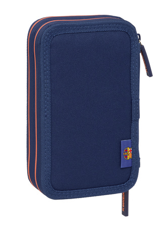 piórnik podwójny z wyposażeniem FC Barcelona Navy oficjalny