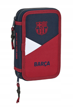 piórnik podwójny z wyposażeniem FC Barcelona Blaugrana oficjalny