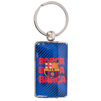 brelok metalowy FC Barcelona Blaugrana oficjalny