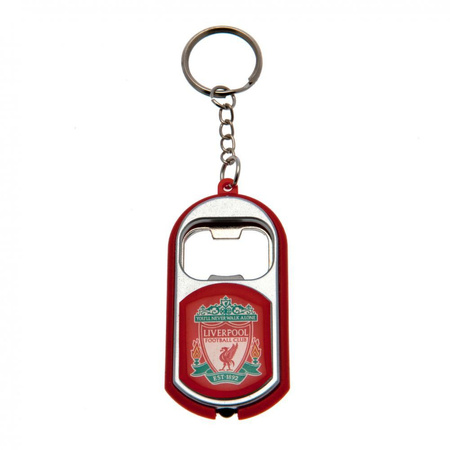 brelok z otwieraczam i latarką Liverpool FC oficjalny