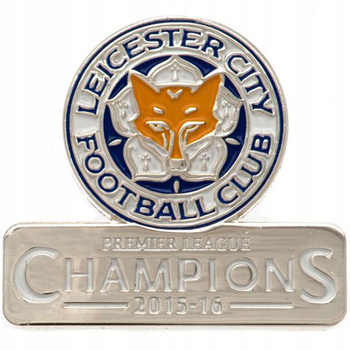 odznaka Leicester City Champions oficjalna