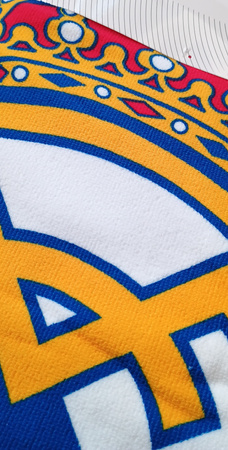 ręcznik lekki szybkoschnący 140 x 70 Real Madryt Espana oficjalny