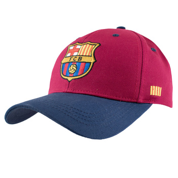 czapka z daszkiem FC Barcelona Grana Oficjalna