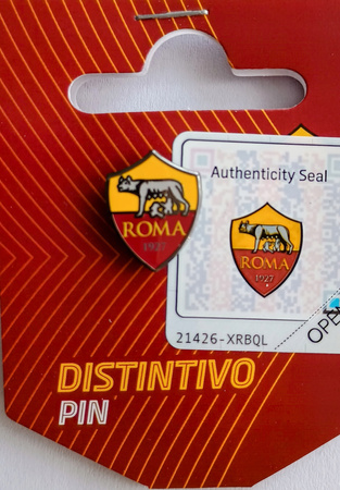 odznaka AS Roma 00 oficjalna