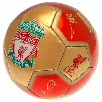 piłka nożna r.5 Liverpool FC z podpisami Oficjalna