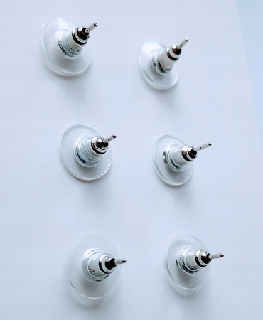 kolczyki sztyfty 3 pary Real Madryt oficjalne