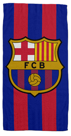 ręcznik bawełniany 140 x 70  FC Barcelona oficjalny