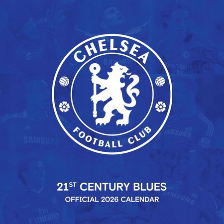 kalendarz ścienny 2026 30x60 Chelsea FC 21st Century Blues oficjalny