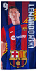 ręcznik lekki szybkoschnący 140 x 70 FC Barcelona Lewandowski oficjalny