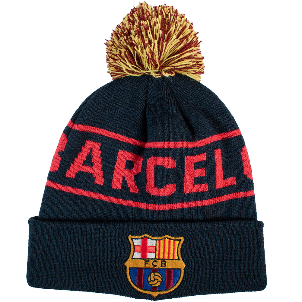 czapka zimowa z pomponem FC Barcelona Granat Oficjalna pol_pl_czapka-zimowa-z-pomponem-FC-Barcelona-Claret-Oficjalna-389_3