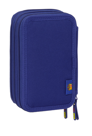 piórnik potrójny z wyposażeniem FC Barcelona SQ oficjalny