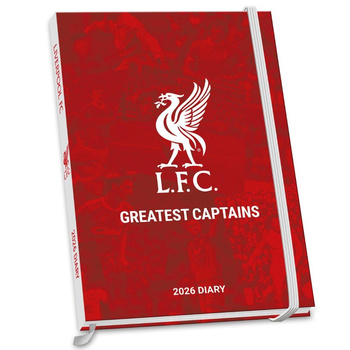 kalendarz książkowy 2026 A5 Liverpool FC oficjalny