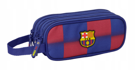 piórnik potrójny trzykomorowy FC Barcelona SQ oficjalny