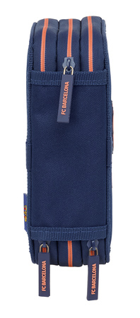 piórnik potrójny z wyposażeniem FC Barcelona Navy oficjalny