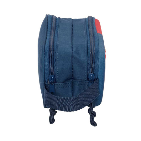 piórnik podwójny dwukomorowy FC Barcelona 3D Blaugrana oficjalny