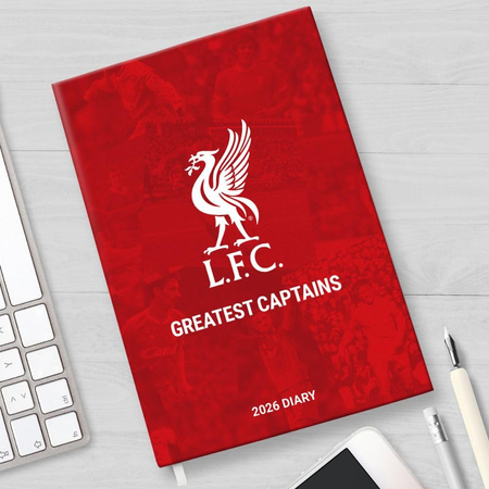  kalendarz książkowy 2026 A5 Liverpool FC oficjalny