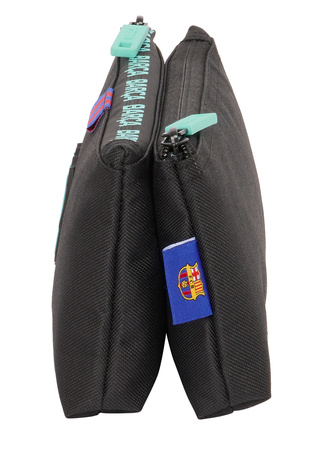 kosmetyczka saszetka dwukomorowa piórnik FC Barcelona BT oficjalna