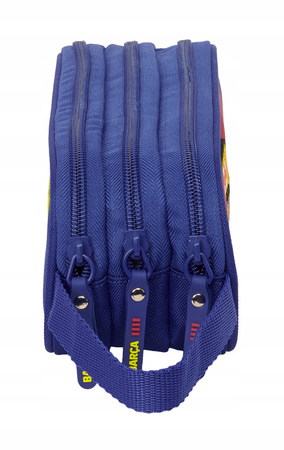 piórnik potrójny trzykomorowy FC Barcelona SQ oficjalny