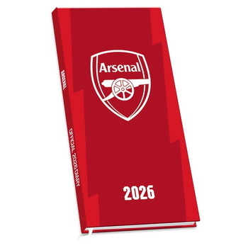 kalendarz kieszonkowy 2026 Arsenal FC oficjalny