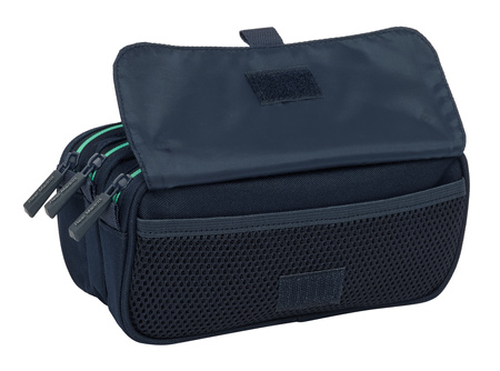 piórnik duży potrójny trzykomorowy z kieszonką Real Madryt VE oficjalny