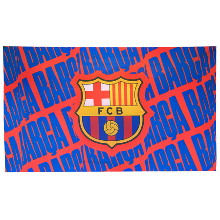 flaga 152x91 FC Barcelona Barca oficjalna