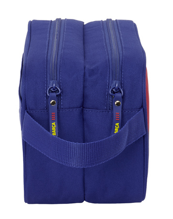 saszetka kosmetyczka torba podwójna FC Barcelona SQ Oficjalna