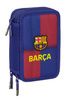 piórnik potrójny z wyposażeniem FC Barcelona SQ oficjalny