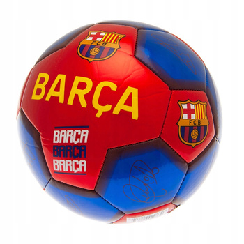 piłka mała r.1 FC Barcelona Skill z podpisami Oficjalna