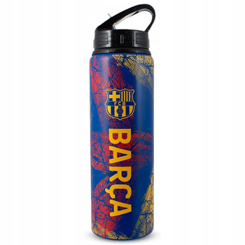 bidon z ustnikiem aluminiowy 750 ml FC Barcelona HD Print oficjalny