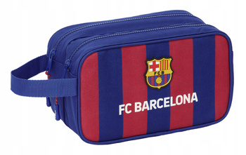 saszetka kosmetyczka torba podwójna FC Barcelona ST Oficjalna