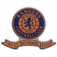 odznaka Glasgow Rangers 150 lat oficjalna