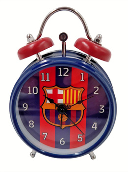 budzik klasyczny FC Barcelona Twin Bell Oficjalny