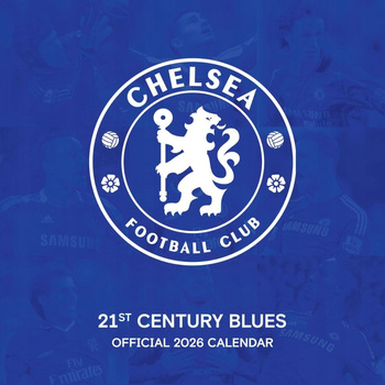 kalendarz ścienny 2026 30x60 Chelsea FC 21st Century Blues oficjalny