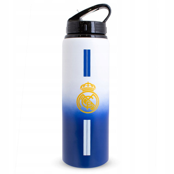 bidon z ustnikiem aluminiowy 750 ml Real Madryt ST oficjalny
